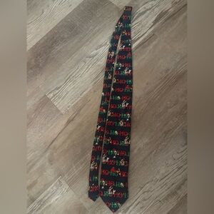 Looney Tunes Christmas Ho Ho Ho Neck Tie 1992 Bugs Bunny Daffy Duck